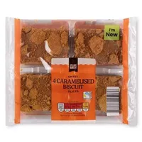 Caramelised Biscuit or Pistachio Cake Slices 4 Pack
